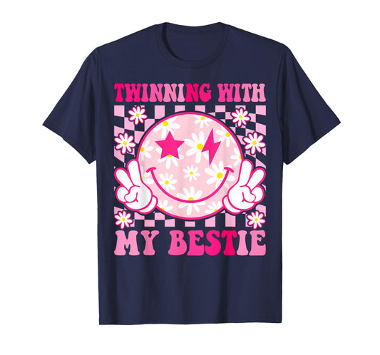 Groovy Twinning With My Bestie Spirit Week Friends T-Shirt