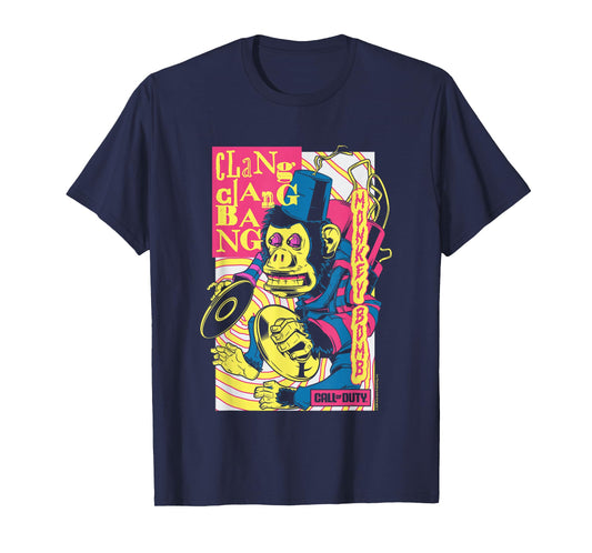 Call Of Duty Monkey Bomb Clang Clang Bang Vintage T-Shirt