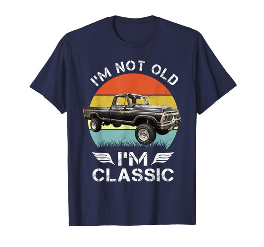 1977 classic f250 black T-Shirt, Small