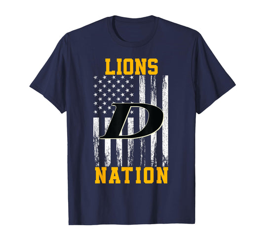 Dresden Lions Logo Nation HS T-Shirt