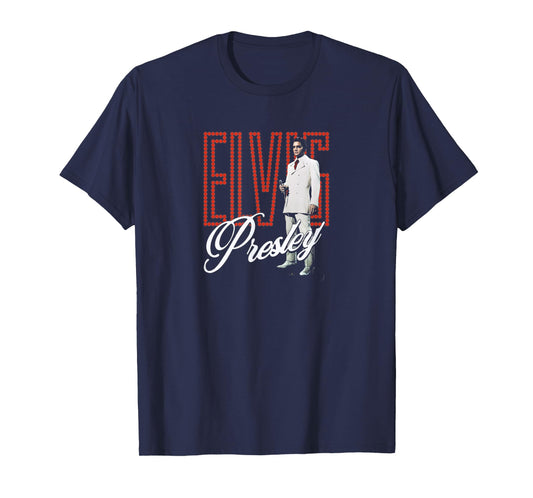 Elvis Presley Retro Lights T-Shirt
