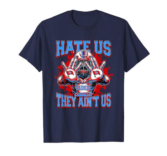 Pleasant Valley Raiders Logo Hate Us Cause They Ain't HS T-Shirt