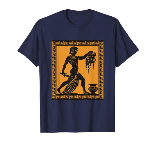 Medusa Perseus Legend Greek Mythology Ancient Greece Myths T-Shirt