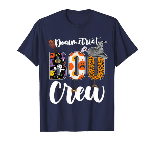 Dosimetrist Boo Crew Halloween Match CMD T-Shirt