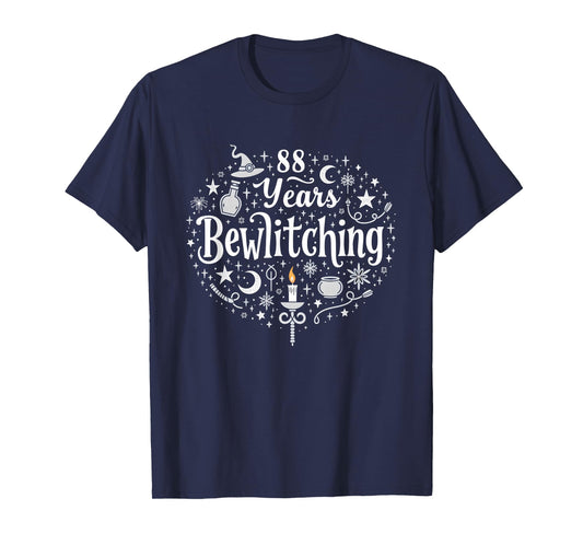 88 Years Bewitching Birthday Gift Magical Celebration T-Shirt