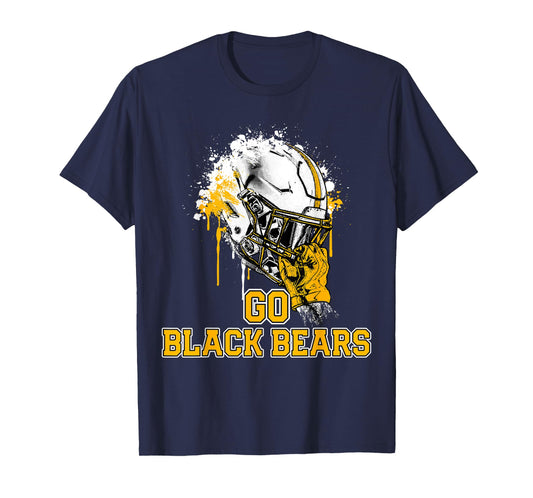 River View Black Bears Rising Helmet GO! T-Shirt