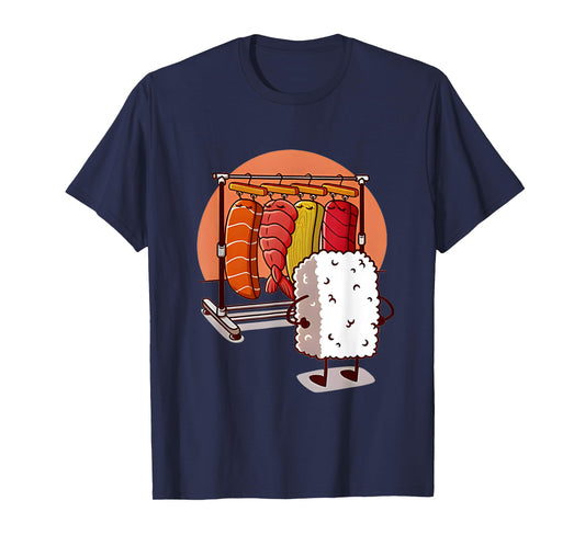 Which One Should I Wear Today Washed Sushi Japanese Food T-Shirt