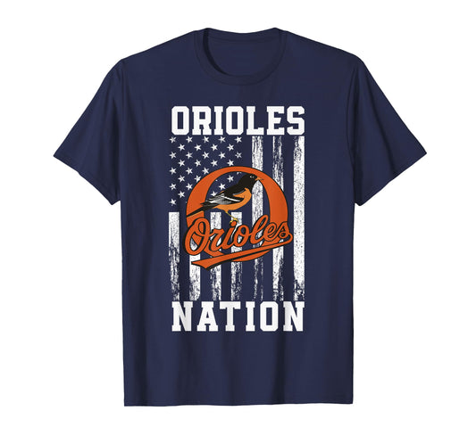 Ludington Orioles Logo Nation HS T-Shirt