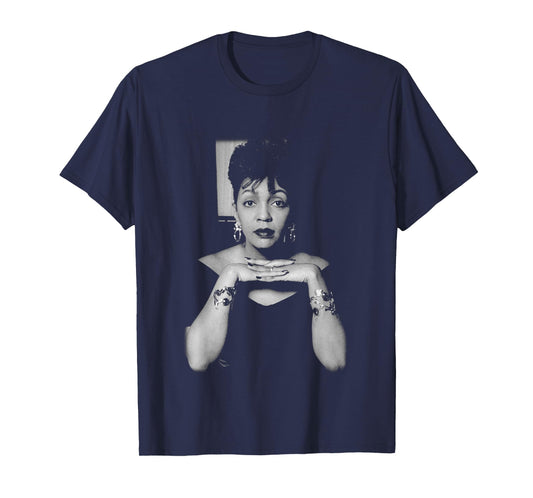 Singer Anita Baker B&W By Stephen Wright T-Shirt