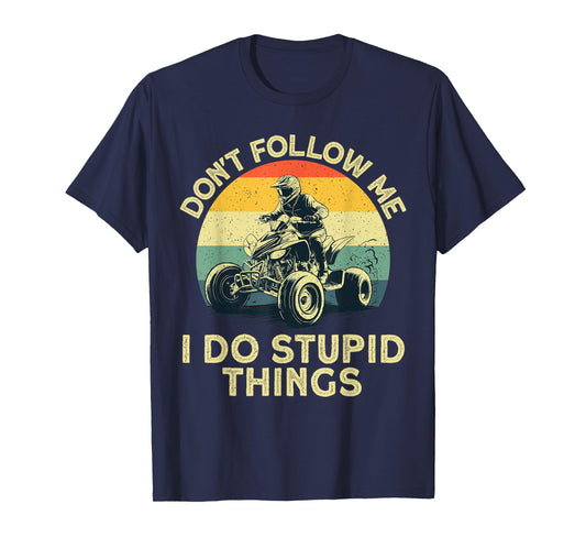 Funny ATV Design For Men Women UTV Off-Road 4 Wheeler Riders T-Shirt