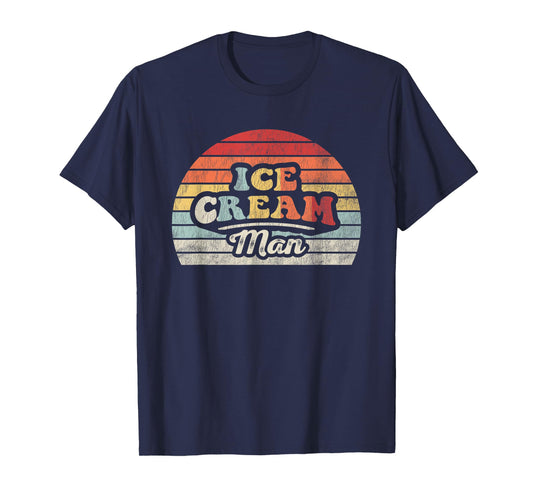 Vintage Ice Cream Man Delight T-Shirt