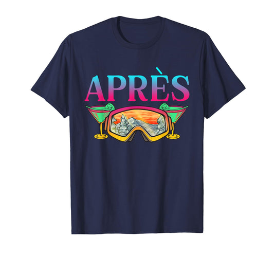 Ski 90s 80s Skiing Outfit Après Retro Skiing T-Shirt
