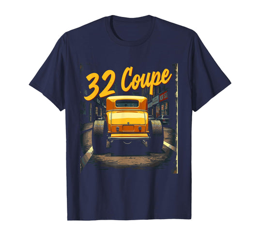 1932 Classic Retro Hot Rods car graphic Classic Deuce Coupe T-Shirt