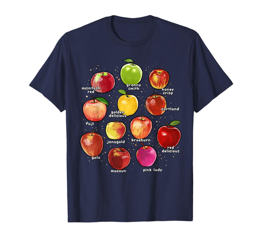 Fall Apple Shirt Funny Apple Picking Orchard Harvest Season T-Shirt