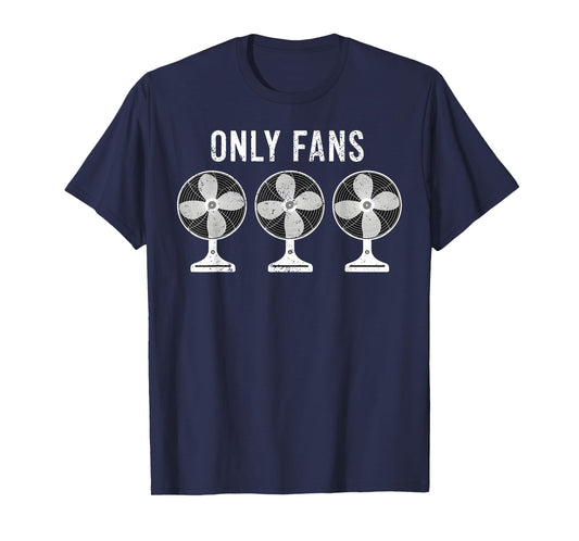 Funny Only Fans Vintage Fan Humor Retro Style T-Shirt