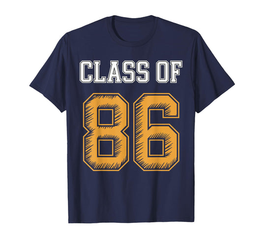 Class Of 1986 Reunion Vintage Class Of 86 Reunion T-Shirt