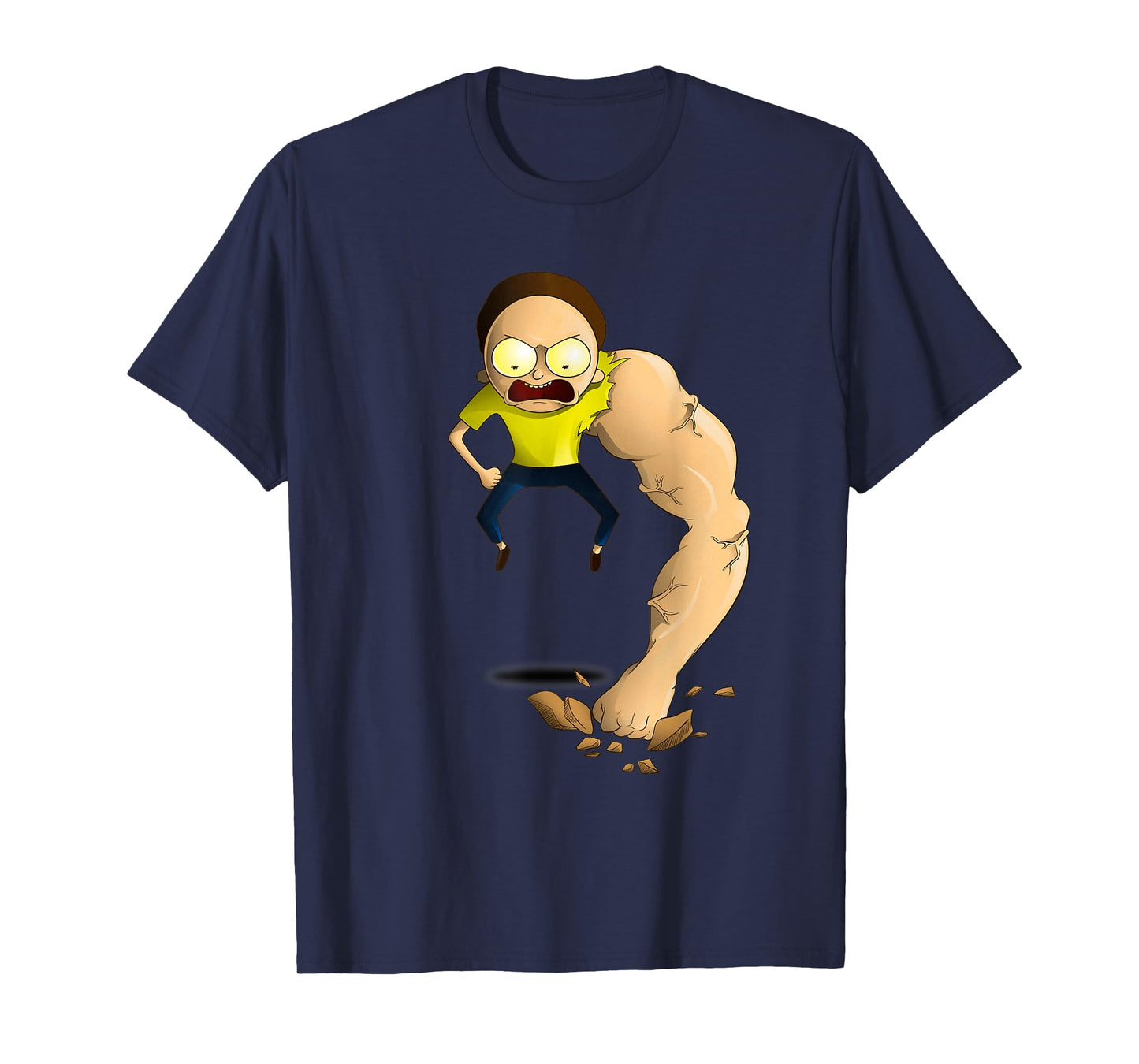 Rick and Morty Shirt Armothy Muscle T-Shirt T-Shirt