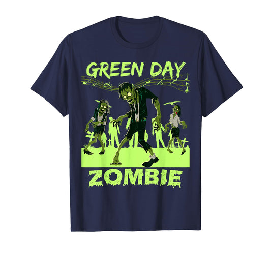 Funny Green Day Billie Joe Zombie T-Shirt