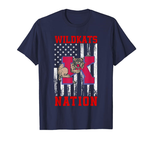 Kokomo Wildkats Logo Nation HS T-Shirt