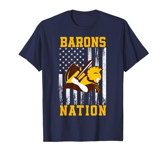 Buckeye Valley Barons Logo Nation HS T-Shirt