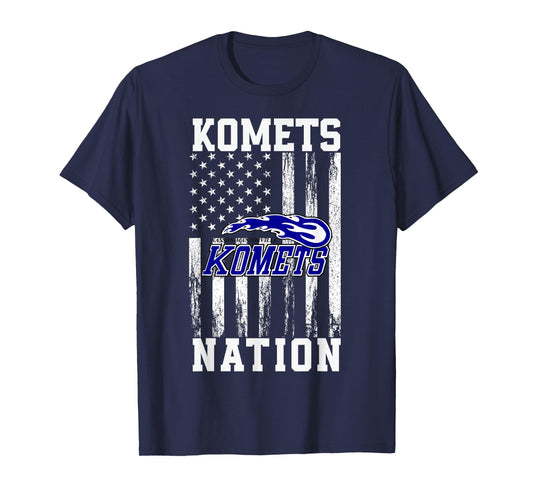 Kasson-Mantorville Komets Logo Nation HS T-Shirt
