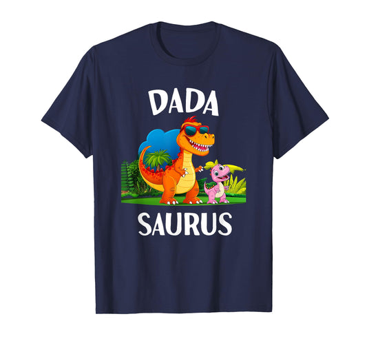 Dadasaurus Dinosaur Daddy Dino Matching Family T Rex Men T-Shirt