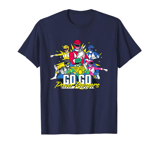 Power Rangers Go Go Retro 90s T-Shirt