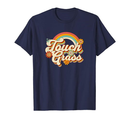 Groovy Touch Grass T-Shirt