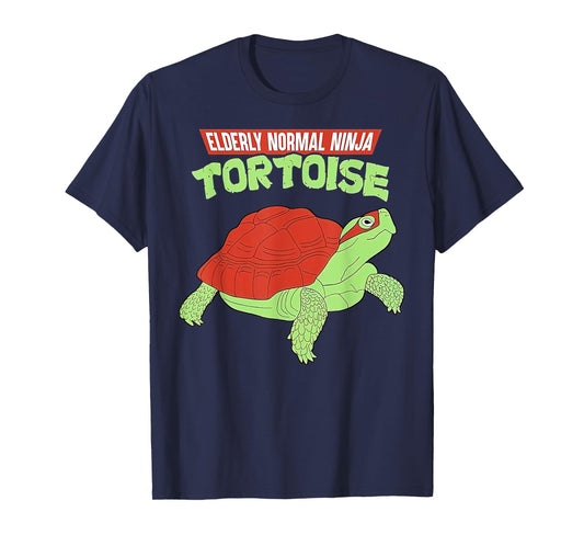 Vintage Elderly Normal Ninja Tortoise T-Shirt