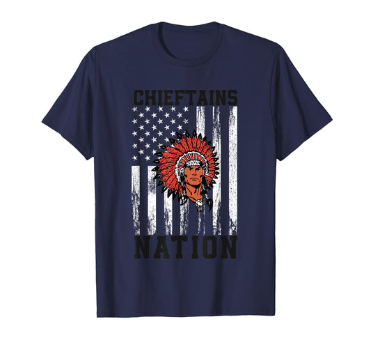 Bellefontaine Chieftains Logo Nation HS T-Shirt