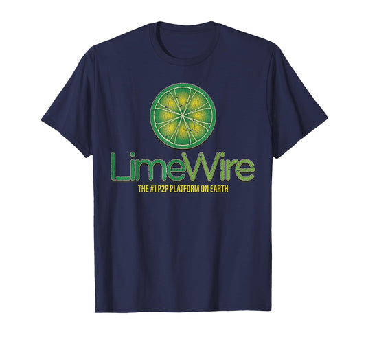 Vintage Funny Lime Wire Retro P2P Computer System Lover T-Shirt