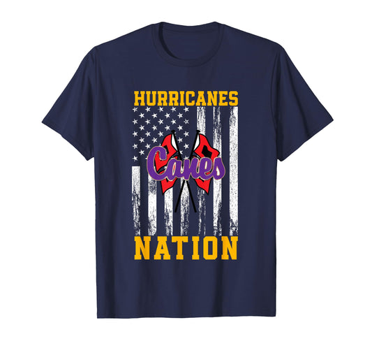 Cartersville Hurricanes Logo Nation HS T-Shirt