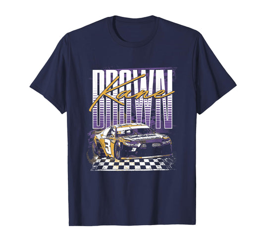 Kane Brown Iconic Nascar Car #3 Big Chest Retro Poster T-Shirt