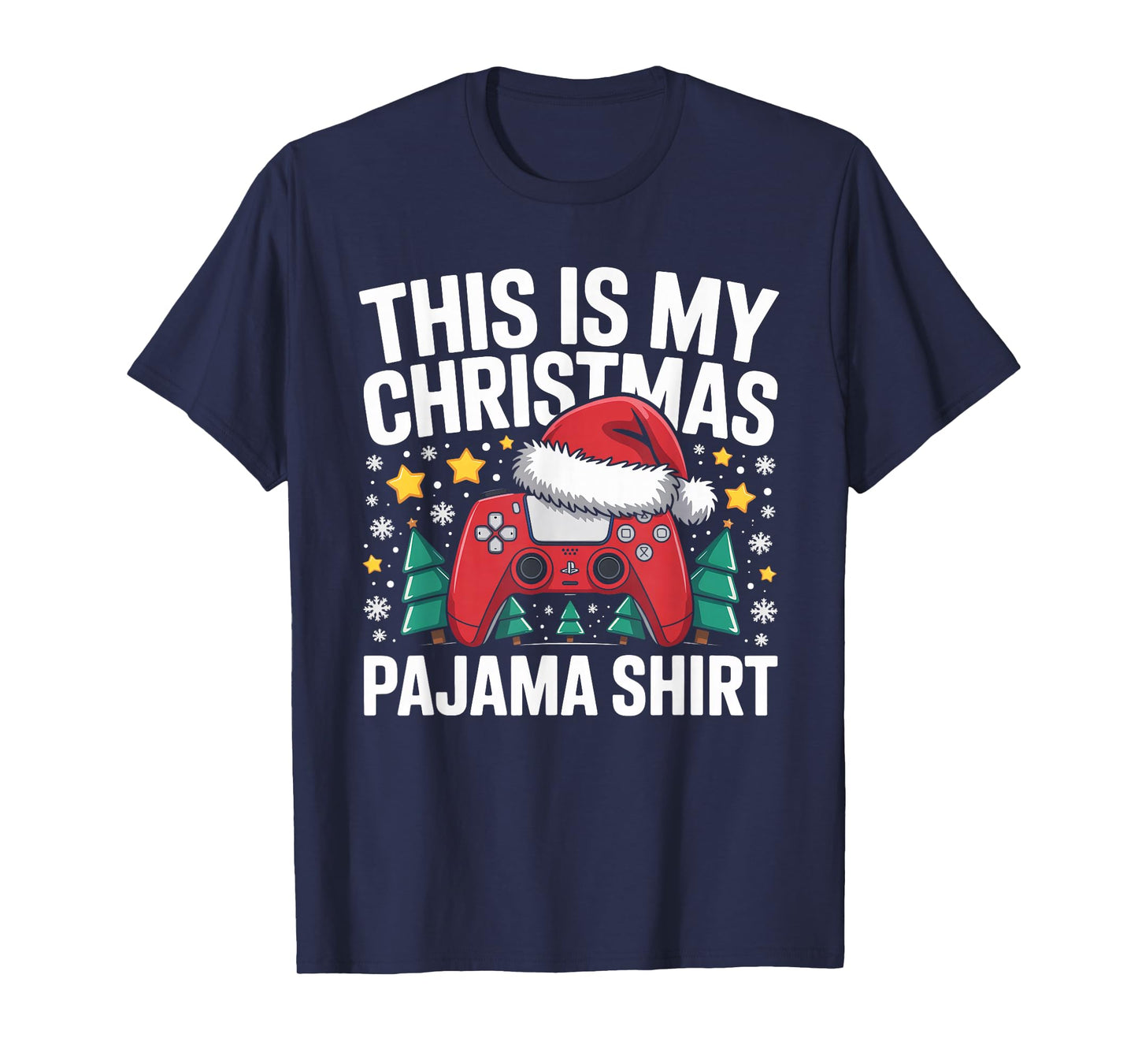 This is My Christmas Pajama Gamer Video Game Boys Kids T-Shirt
