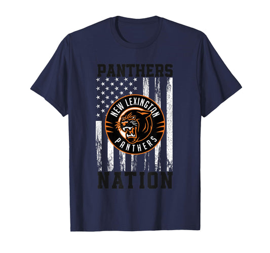 New Lexington Panthers Logo Nation HS T-Shirt