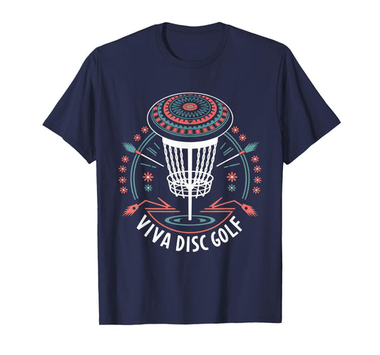 Funny Disc Golf Mexico Men Women Disc Golf Mexican Golfer T-Shirt