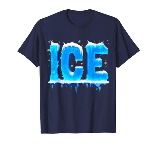 Ice Shirt Adult Kids Men Women Fire And Ice Costume T-Shirt