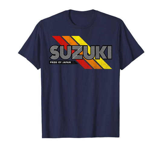 Suzuki Japanese Family Name Retro Vintage T-Shirt