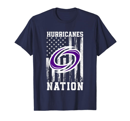 Monroe Area Hurricanes Logo Nation HS T-Shirt