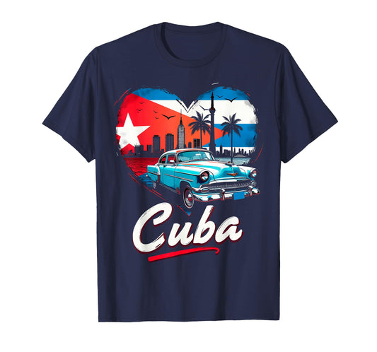 Cuba Retro Love T-Shirt