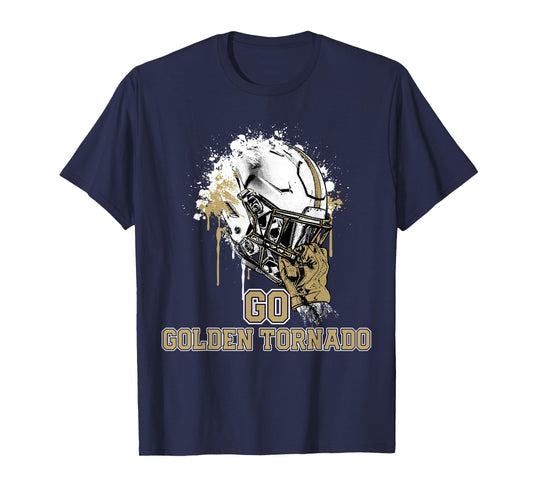 Butler Golden Tornado Rising Helmet GO! T-Shirt