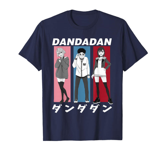 Ripple Junction x Dan Da Dan Momo Okarun Aira Colored Frames T-Shirt
