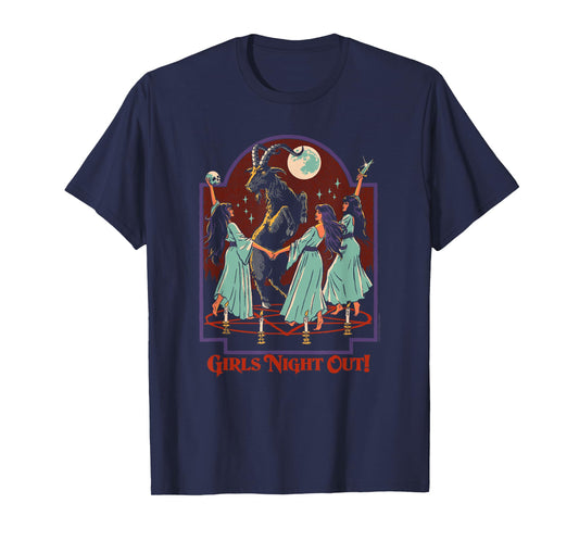 Steven Rhodes Girls Night Out Ritual Sacrifice Dark Humor T-Shirt