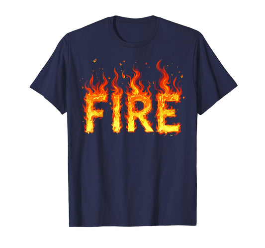 Fire and Ice Matching Funny 2024 Halloween Costume Easy Meme T-Shirt