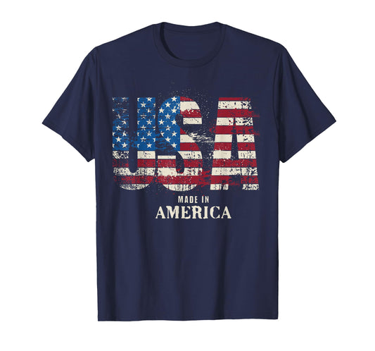 Happy 4th of July Funny Patriotic Merica For Women Men Kids T-Shirt