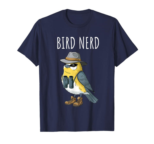 Bird Nerd Funny Bird Watching Birding Bird Lover Watcher T-Shirt