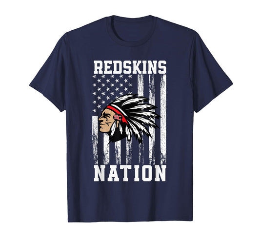 Social Circle Redskins Logo Nation HS T-Shirt