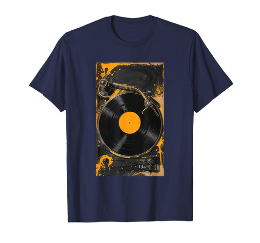 Orange For The Record Orange Color Graphic T-Shirt