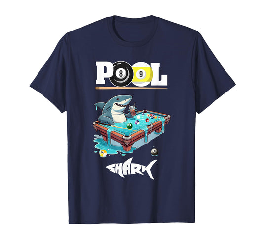Funny Billiards Pool Shark Cool T-Shirt