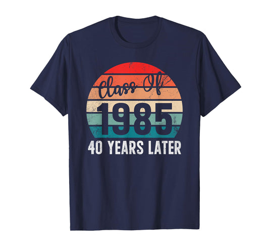 Vintage Class of 1985 85 Reunion High School College Alumni T-Shirt